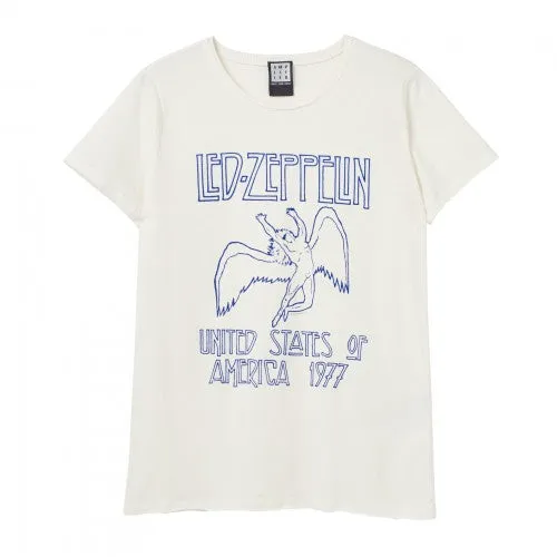 Amplified Unisex Adult 1977 Led Zeppelin T-Shirt