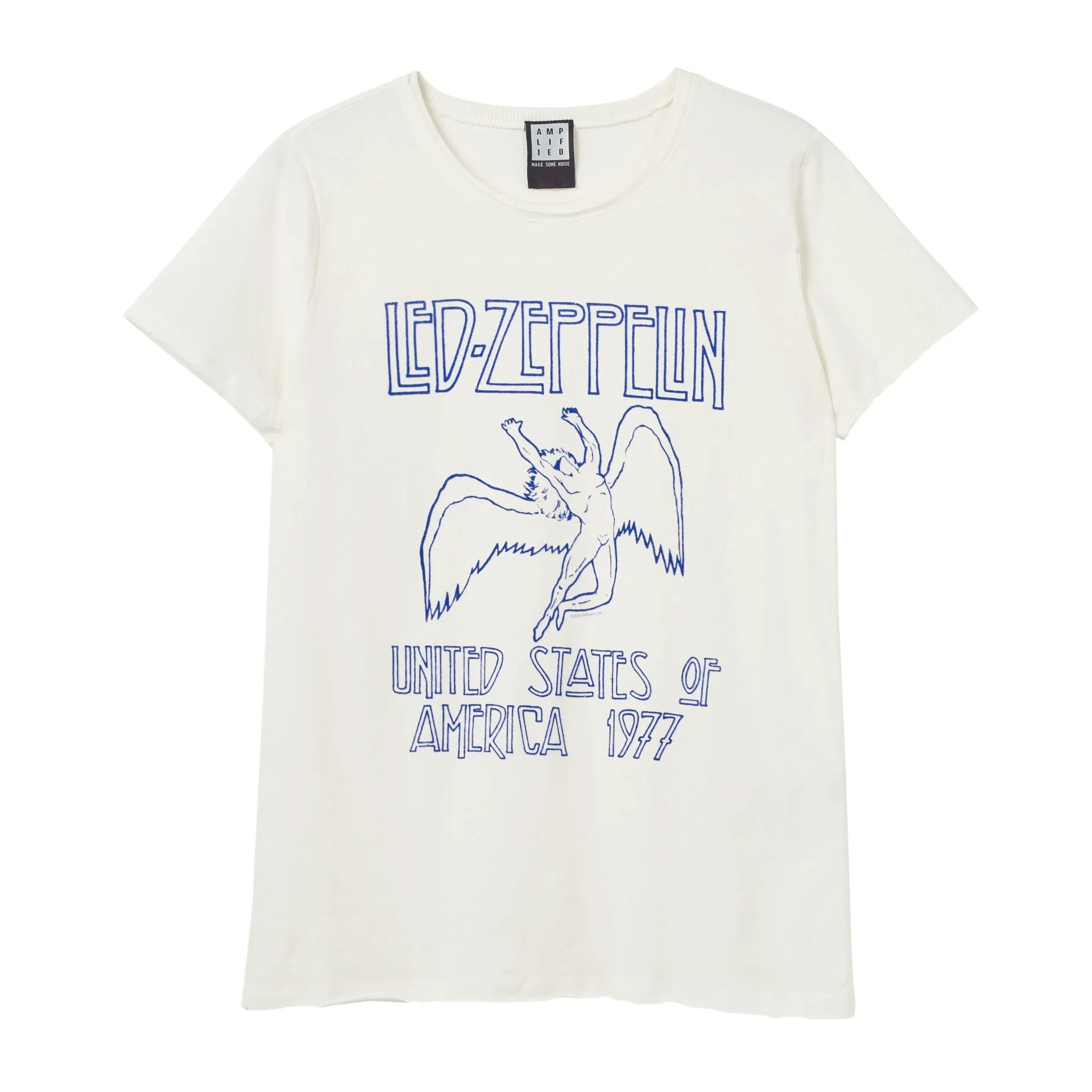 Amplified Unisex Adult 1977 Led Zeppelin T-Shirt