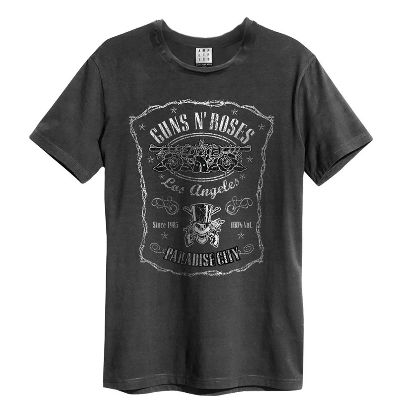 Amplified Unisex Adult LA Paradise City Guns N Roses T-Shirt