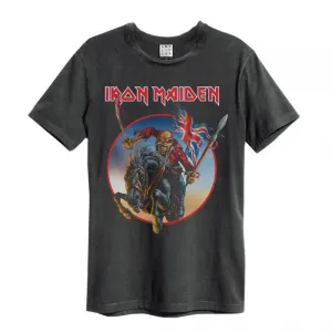 Amplified Unisex Adult Trooper on Steed Iron Maiden T-Shirt