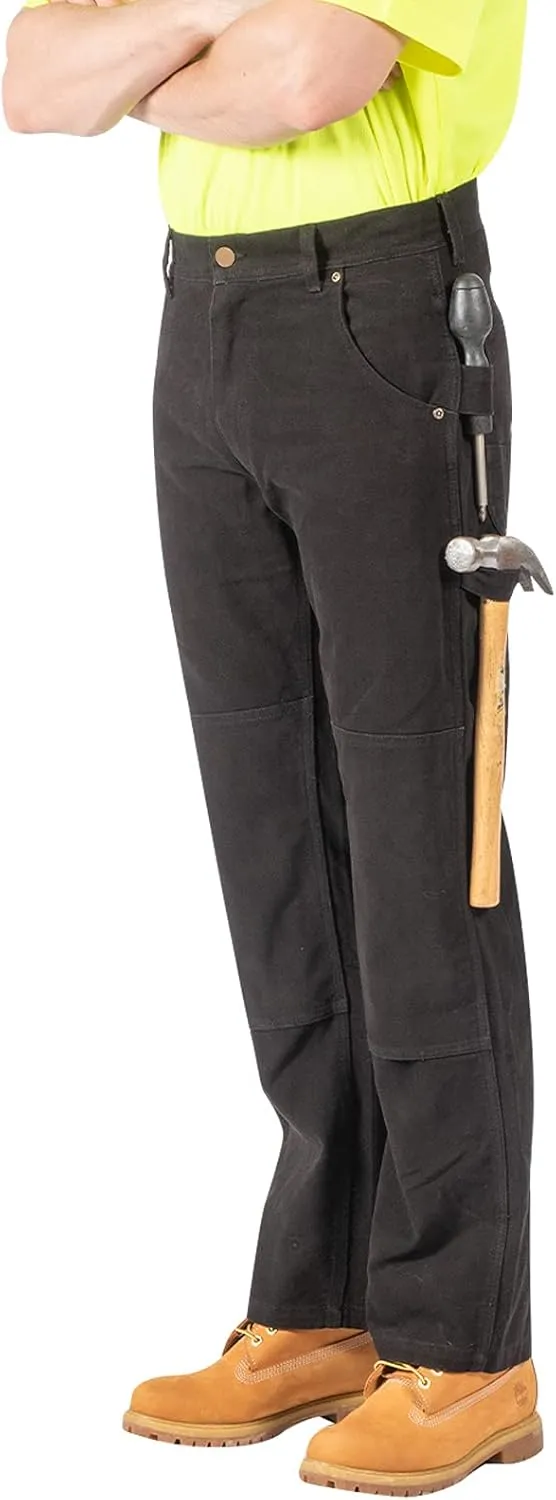 AYKRM Cargo Work Pant Relaxed Straight Fit Lightweight Duck Carpenter Jean