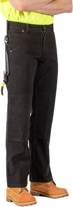 AYKRM Cargo Work Pant Relaxed Straight Fit Lightweight Duck Carpenter Jean