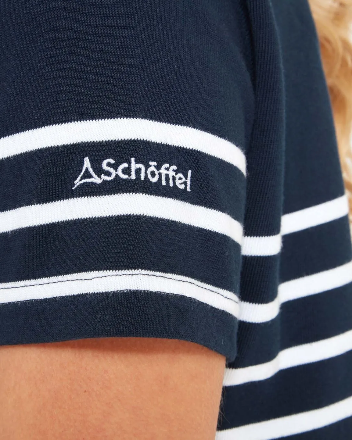 Beauport Dress Navy stripe