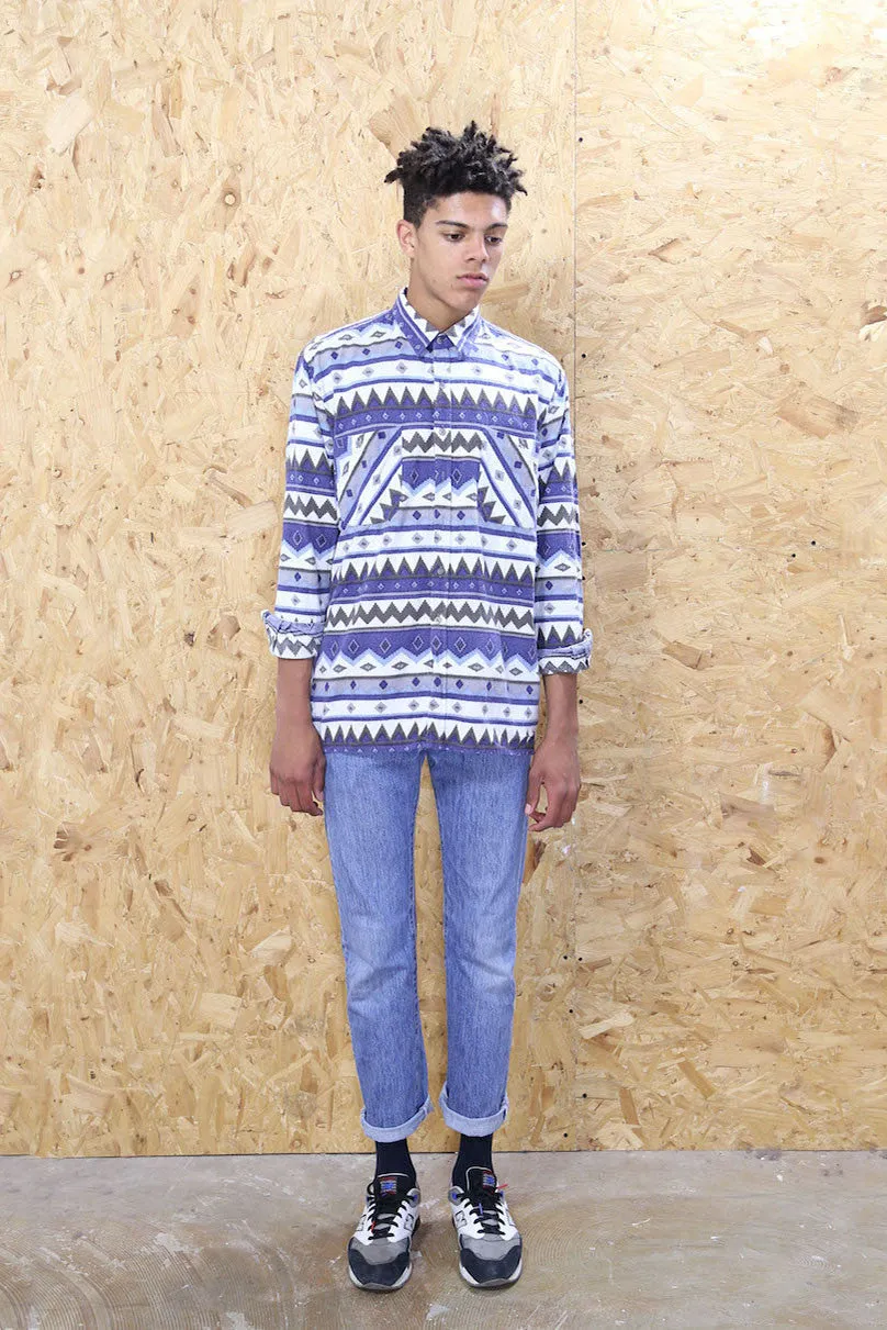 Bold Navajo Patterned Shirt