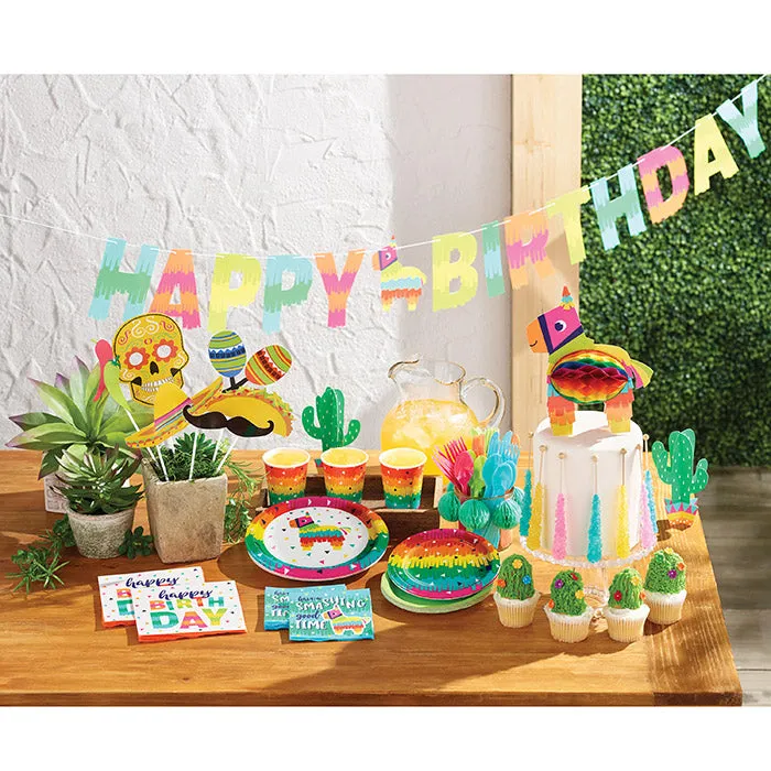 Bulk Fiesta Fun Paper Dinner Plates (96 per Case)