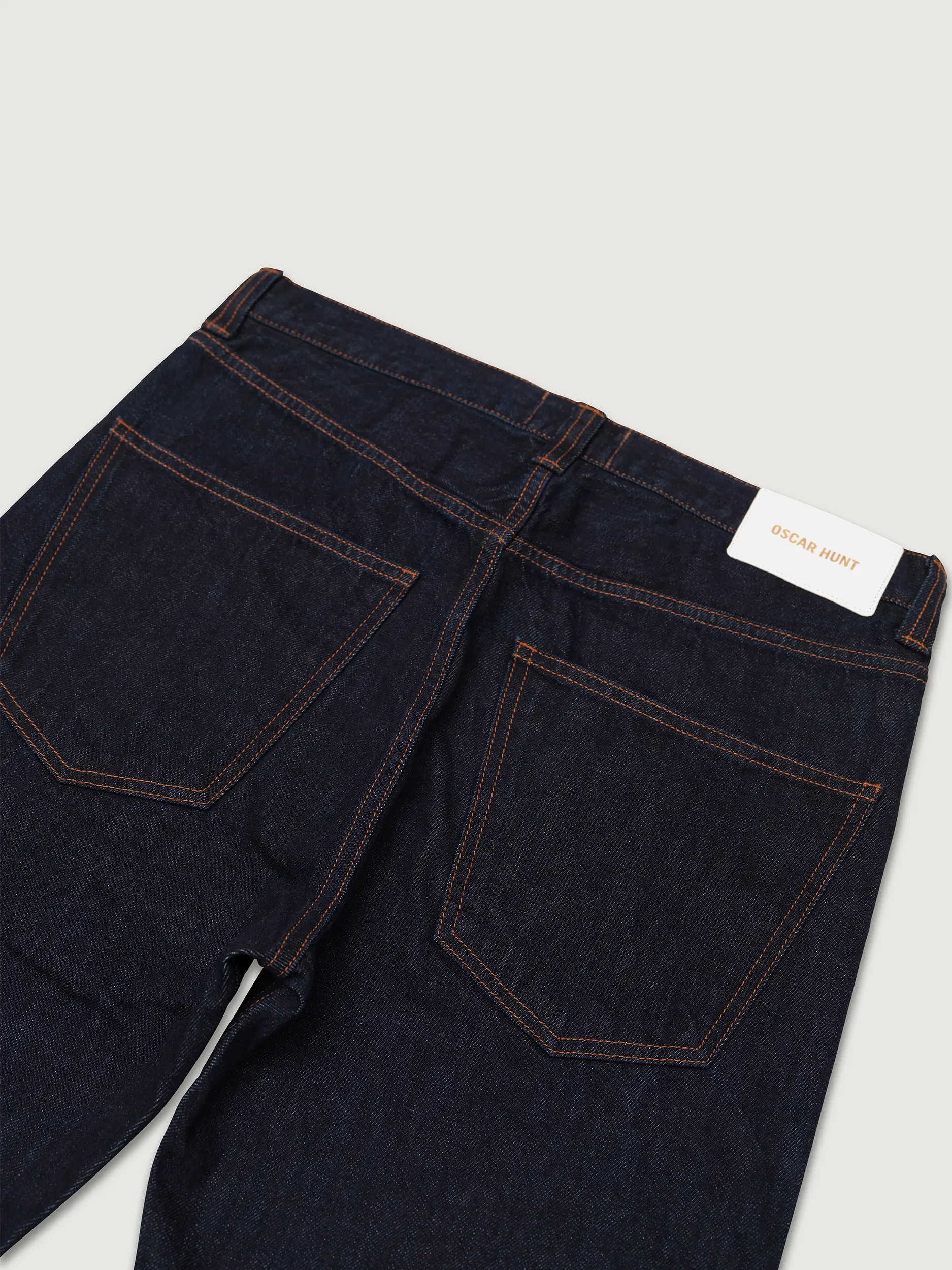 Dark Wash Classic Five Pocket Jeans