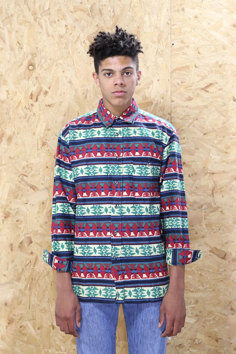 Navajo Patterned Shirt