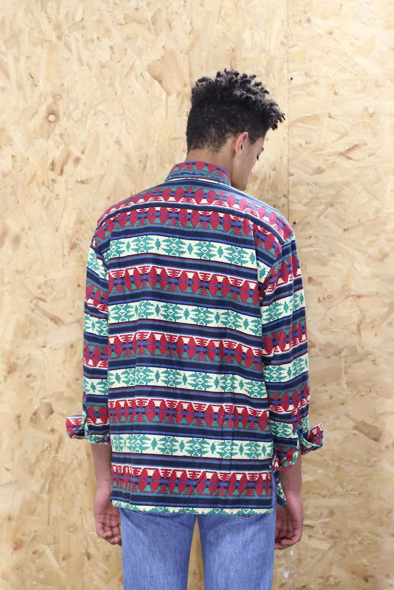Navajo Patterned Shirt