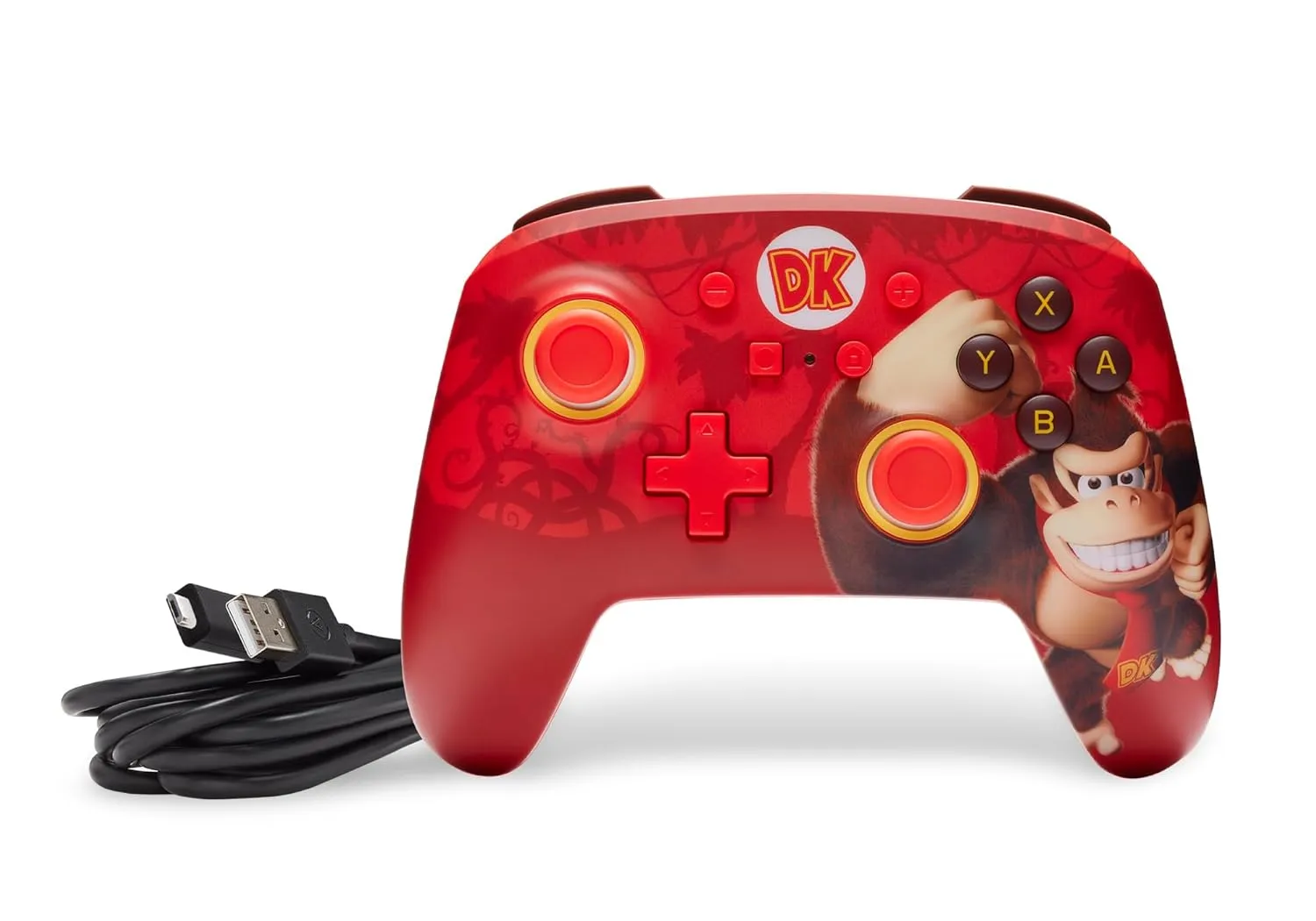 PowerA Enhanced Wired Controller for Nintendo Switch - Donkey Kong Flex, Gamepad, game controller, wired controller, officially licensed