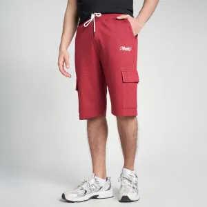 short Burgundy