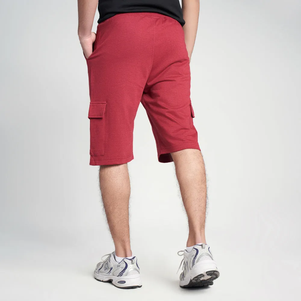 short Burgundy