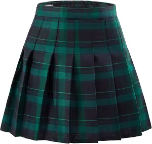 Women Pleated Skirt Tennis Golf Skorts with Lining Shorts Athletic Pleated Skirts for Women